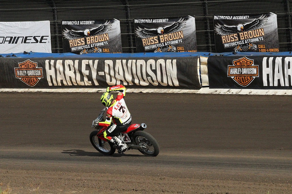 Indian Sweeps the Calistoga Half-Mile with American Flat Track