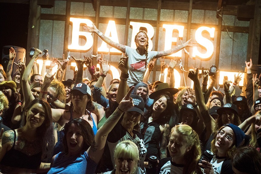 The Power of Babes Ride Out