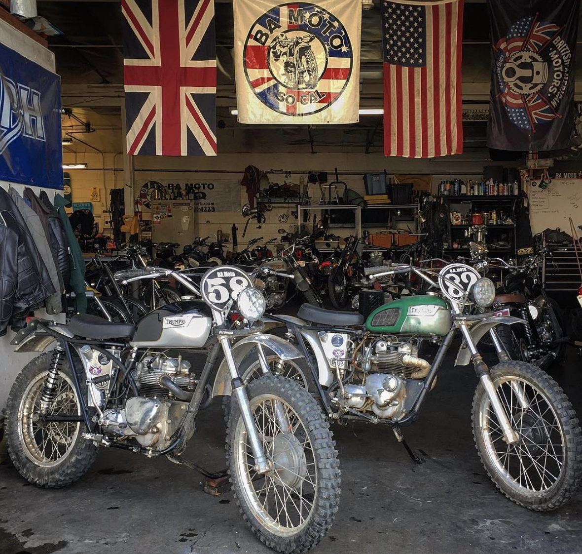BA MOTO : Modern & Vintage British Motorcycle Shop Established in 2006