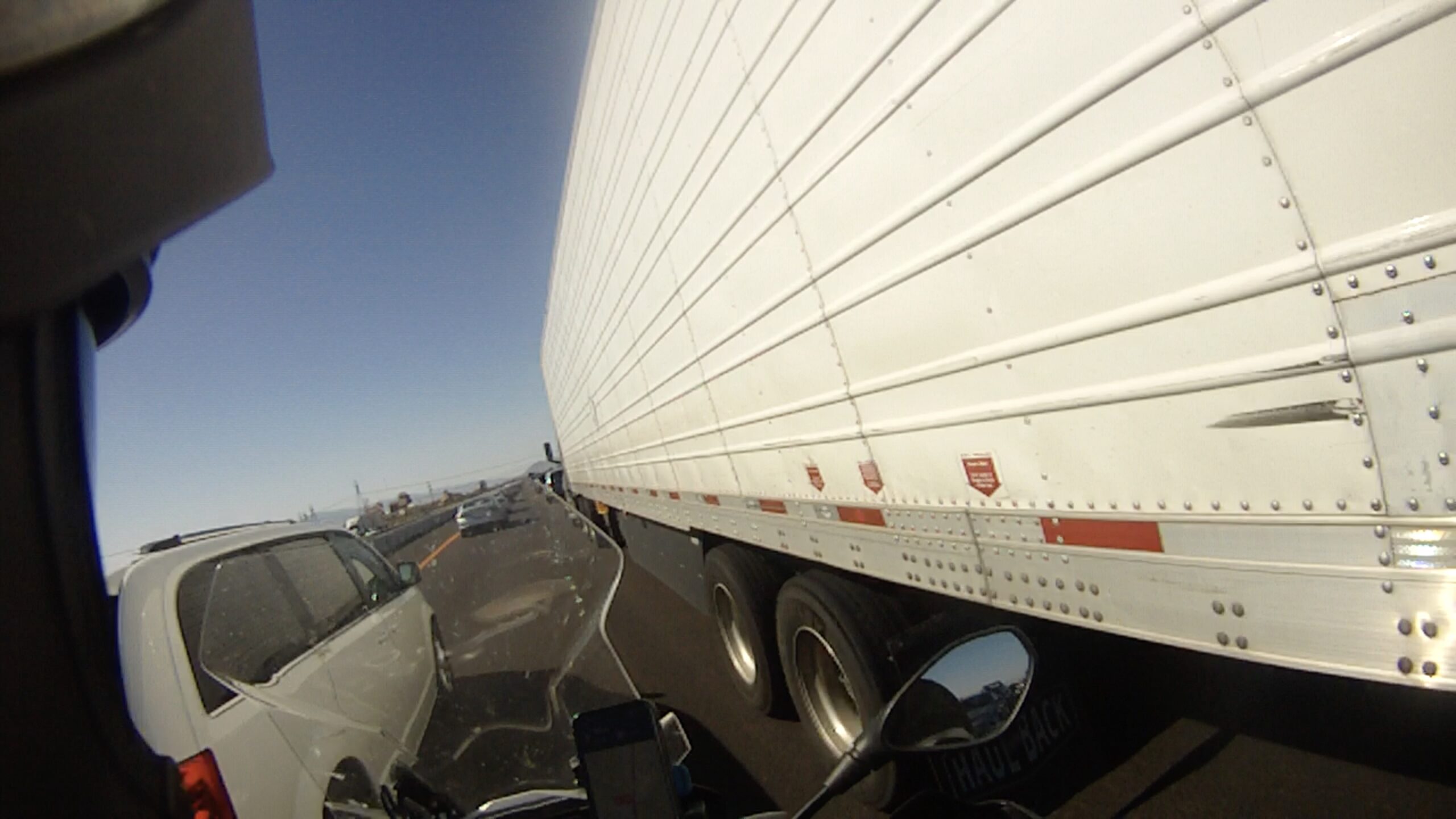 Splitting Traffic Lanes Safely